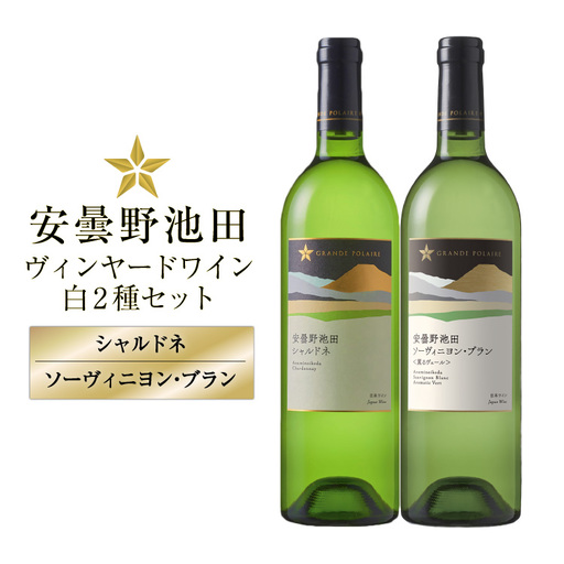 ワイン セット サッポログランポレール 安曇野池田ヴィンヤードワイン 白2種セット 750ml 計2本
