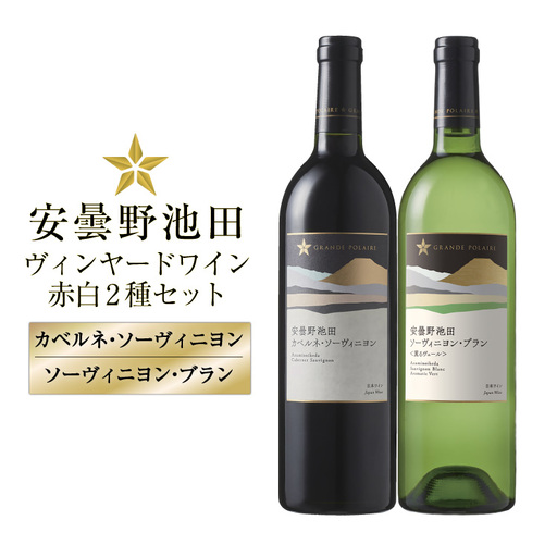 ワイン セット サッポログランポレール 安曇野池田ヴィンヤードワイン 赤白2種セット 750ml 計2本
