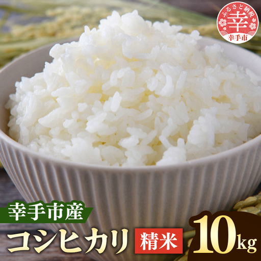 令和7年産 埼玉県幸手市権現堂産お米 精米 10kg コシヒカリ- こしひかり 2025年度産 精米 10KG 桜の名所 埼玉県 幸手市 権現堂産 おすすめ