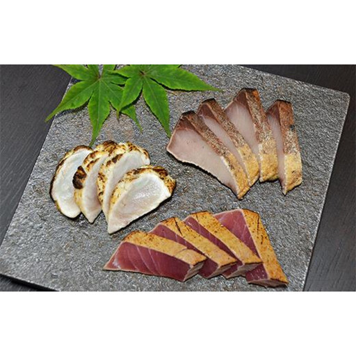 潮屋 たたき(鰤・能登まぐろ・能登ふぐ)詰め合わせ