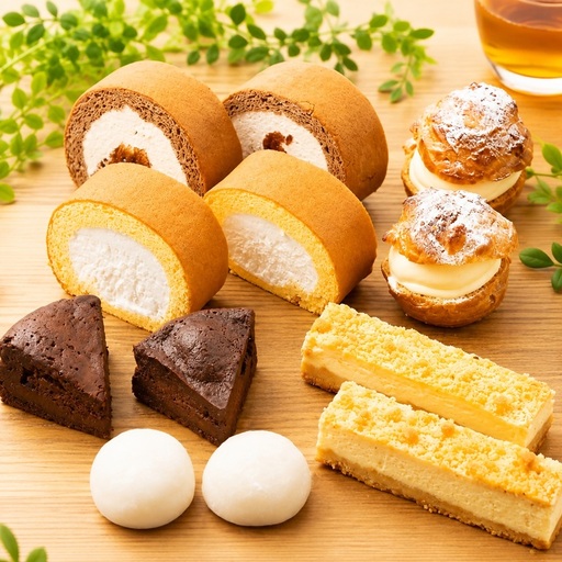 0022-119-01 藤太郎本店 朝霧高原スイーツセット 6種×各2個