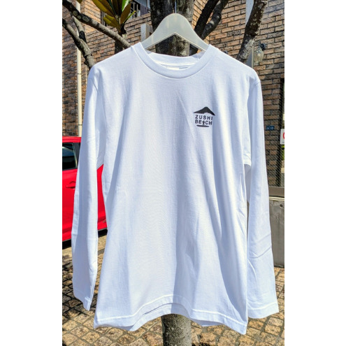 逗子オリジナルTシャツ ZUSHI LOCAL ロングTシャツ(ホワイト) 神奈川 逗子市 XLサイズ