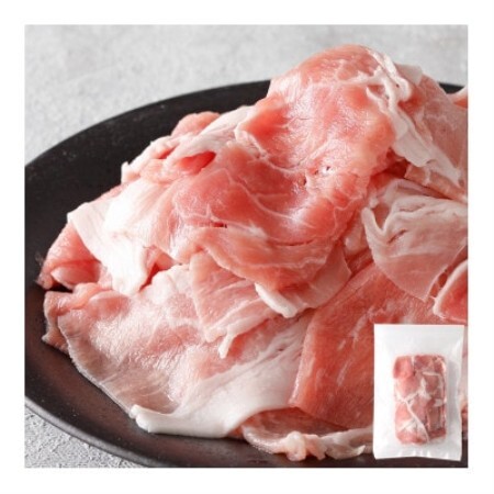 岩手県産豚モモ切り落とし3kg 500g×6P【配送不可地域：離島・沖縄県】【1764638】