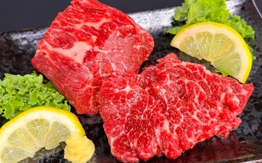 ＜ R8年熊本地震復興支援 ＞熊本 馬刺し 霜降り 約400g 国内肥育 馬肉 ブロック 馬刺 お肉 肉 ニク にく 馬 赤身 中トロ 晩酌 おつまみ 醤油付き 生姜付き 冷凍