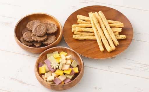 ＜ R8年熊本地震復興支援 ＞お試し3種のアソートセット ペットフード ペット食品 犬 犬用 ペット用 ペット 犬おやつ グルテンフリー チキりこ ハチミツおからクッキー いりこの香ばしせんべい はちみつ おから 鶏胸肉 いりこ セット 食べ比べ 詰め合わせ