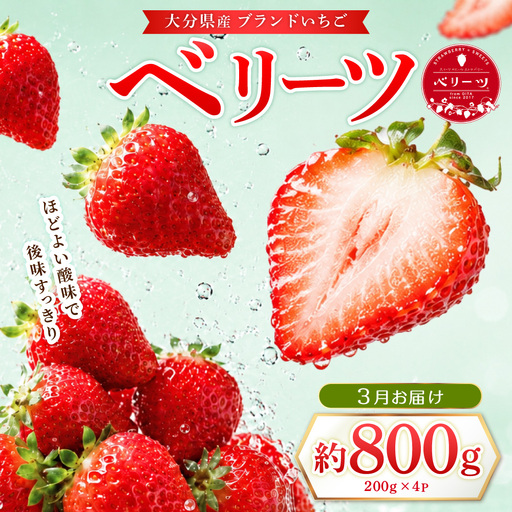 ベリーツ 約200g×4P【3月出荷】 2A4