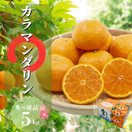 [2027年4月下旬頃から順次発送]カラマンダリン 秀~優品 5kg みかん
