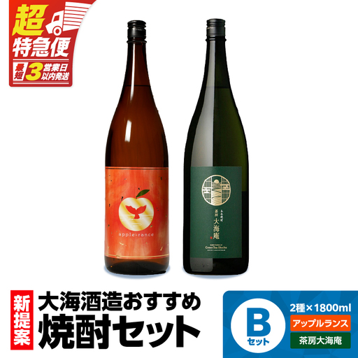 【 超特急便 】海の蔵 ！ 新提案 焼酎 セット B KN043-012 酒 アルコール 芋焼酎 スピード配送 スピード発送 最短 すぐ届く お急ぎ