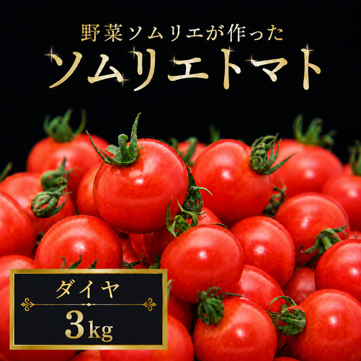ミニトマト（ダイヤ）3kg｜レッドアップ
