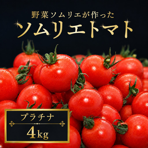 ミニトマト（プラチナ）4kg｜レッドアップ