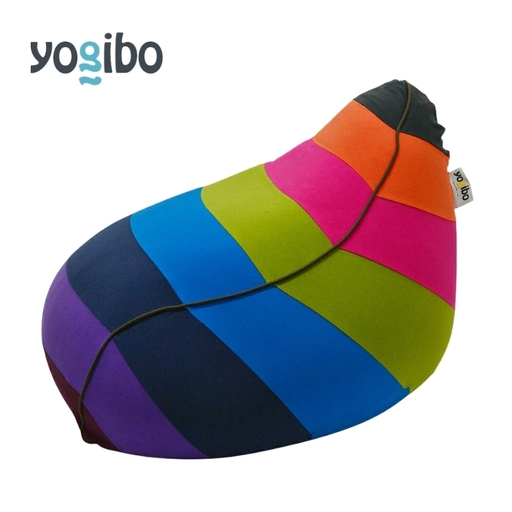 ビーズクッション ヨギボー ラウンジャー レインボー ブライト Yogibo Lounger Rainbow 1人掛け 背もたれ 洗えるカバー インテリア ギフト プレゼント 結婚祝い 誕生日 おすすめ