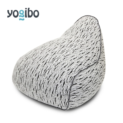 ビーズクッション ヨギボー ラックス ラウンジャー ライトグレー Yogibo Luxe Lounger 1人掛け 高級 ベロア なめらか 背もたれ 洗えるカバー インテリア ギフト 贈り物 結婚祝い 誕生日