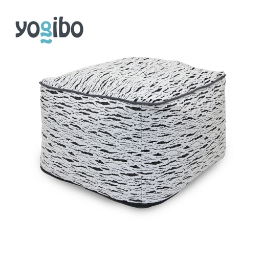 ビーズクッション ヨギボー ラックス オットマン ライトグレー Yogibo Luxe Ottoman 高級 ベロア なめらか 足置き 洗えるカバー インテリア ギフト プレゼント 結婚祝い 誕生日