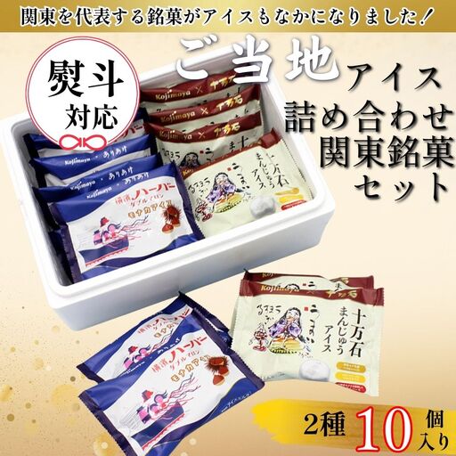 ご当地アイス詰め合わせギフト 食べ比べ (関東銘菓アイスもなかセット) 0105-019-S08