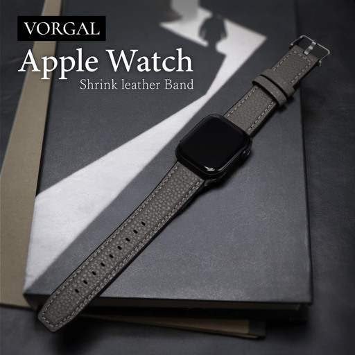Apple Watch レザーバンド チャコールグレー アップルウォッチバンド