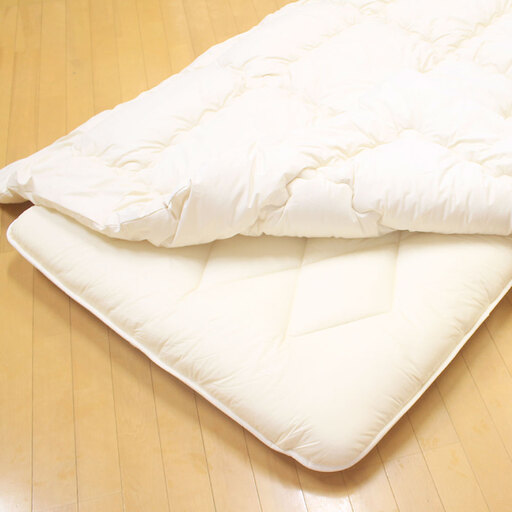 S68 お手頃 防ダニ 掛け布団 シングルサイズ （150 × 210cm） （中綿量 1.6kg） ／ 布団 フトン ふとん 掛ふとん かけふとん かけぶとん シングル ダニ予防 アレルギー予防 洗濯可能 洗濯可 丸洗い 側生地 綿100% 中綿 高機能ポリエステル100% 福岡県 みやま市