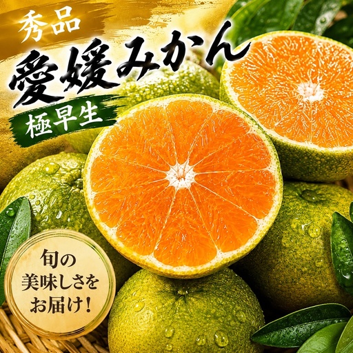 [先行予約 ] 秀品 愛媛みかん( 温州 極早生 みかん ) 5kg 7000円 愛媛 みかん 温州みかん 極早生 こたつ ミカン 家庭用 贈答用 産地直送 農家直送 糖度 期間限定 数量限定 特産品 人気 限定 さわやか 果物 柑橘 先行 事前 予約 受付 ビタミン 美味しい おいしい サイズ ミックス 愛南町 愛媛県 渚の園