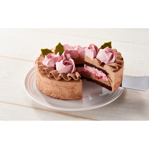 【卵・乳製品・小麦粉不使用】ラズベリーショコラホールケーキ(ヴィーガン対応)