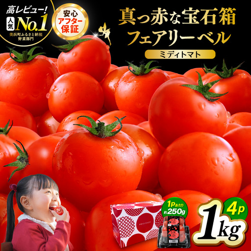 【2026年12月発送】フルーツミディトマト 1kg  トマト 野菜 [m37-a024_12]