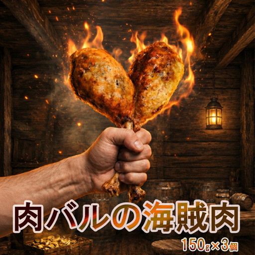 肉バルの海賊肉 150g×3個 [2437]