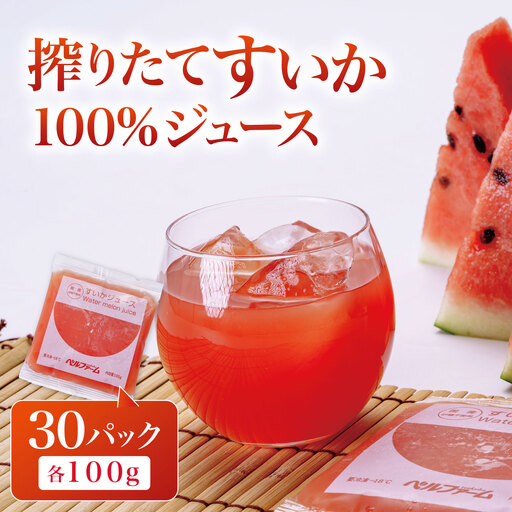 すいかジュース 100g×30P ジュース すいか