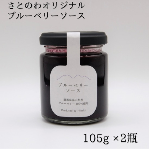ブルーベリーソース*105g × 2瓶