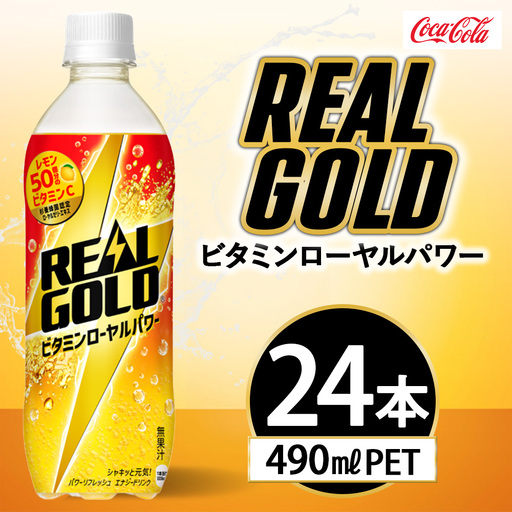リアルゴールド ビタミンローヤルパワー 490ml×24本