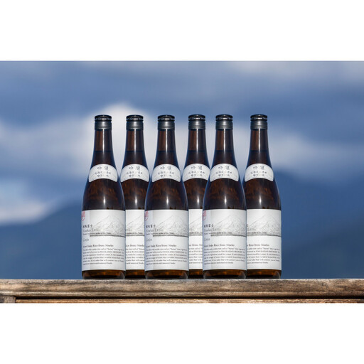 越後の名酒「八海山」 吟醸 ニセコ蝦夷富士【四合瓶720ml×6本】