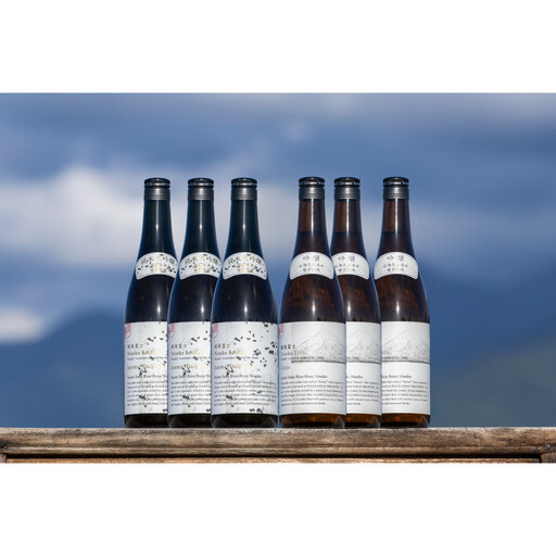 【化粧箱付き】八海山 ニセコ蝦夷富士 吟醸酒・純米大吟醸詰合せ【720ml×各3本】
