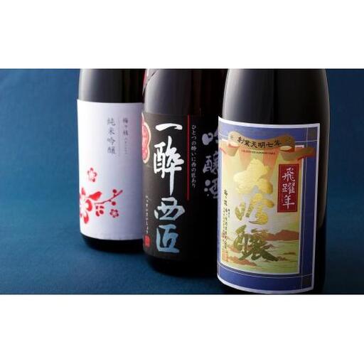 C104b 大吟醸･純米吟醸･吟醸酒 贅沢日本酒一升瓶3本
