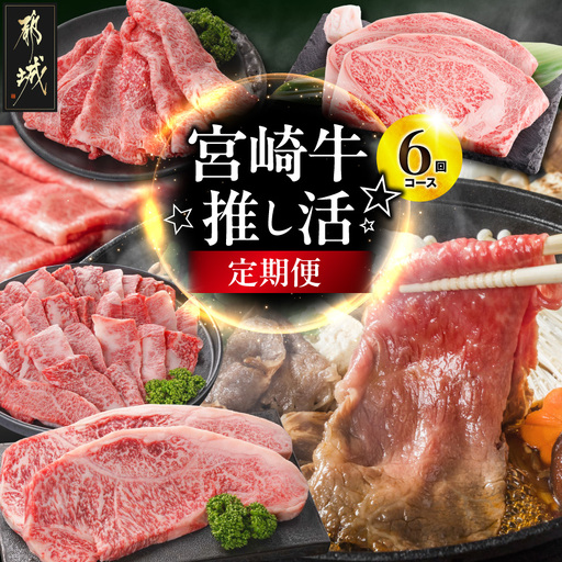 [6回定期便]宮崎牛☆推し活☆〔TAC6-6-N4-013〕_(都城市)