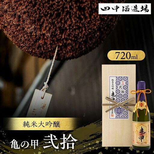 日本酒 亀の甲 弐拾 純米大吟醸 720ml 日本酒
