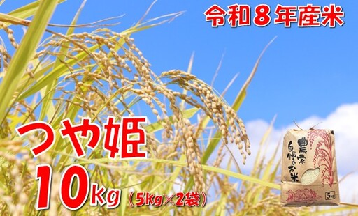 【令和８年産 新米】つや姫10kg　佐藤