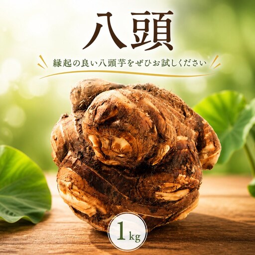八頭 1kg 里芋 サトイモ ヤツガシラ [ 野菜 ]