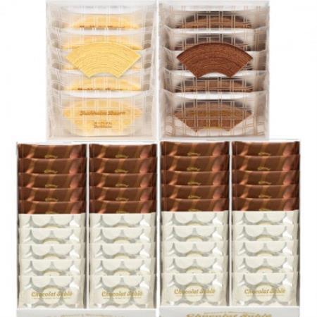 ユーハイム ショコラサブレ40個、ユーハイムバウム10個(プレーンバウム5個、チョコバウム5個)
