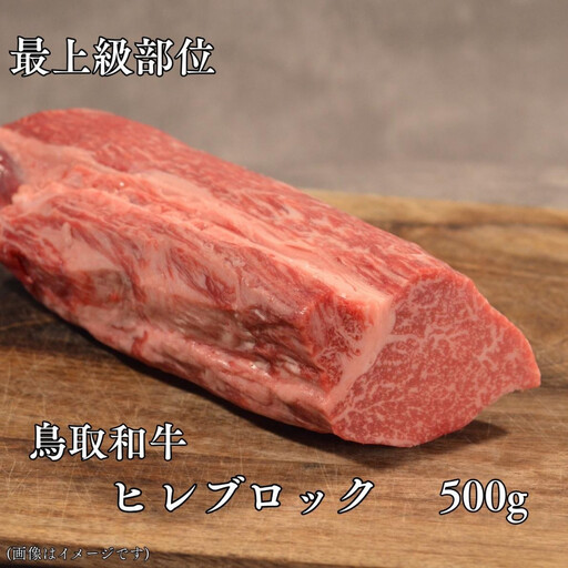 鳥取和牛 ヒレブロック500g