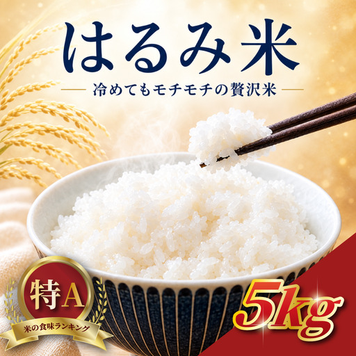 【 令和8年産 新米 】 はるみ 5kg 白米 米
