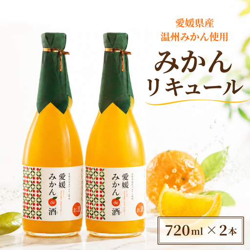 リキュール みかん 720ml × 2本 リキュール