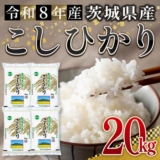 米 コシヒカリ 20kg 令和8年産 【新米】【ho1786】