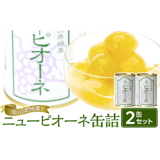 ニューピオーネ缶詰2缶[岡山県産]