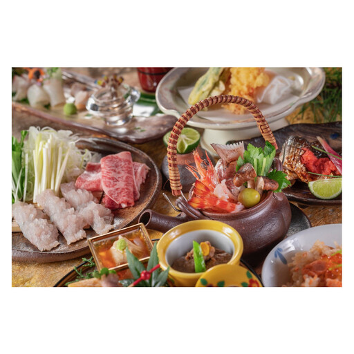 [和食レストラン沙羅紗(ホテルリマーニ)]ペアランチまたはディナー食事券[会席料理]