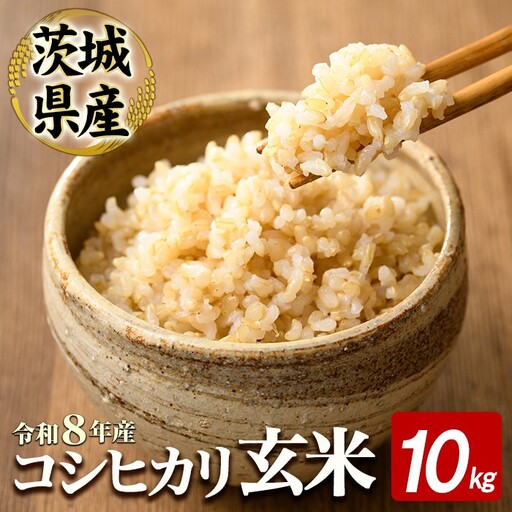 玄米 10kg コシヒカリ 米 【玄米】【ho1807】