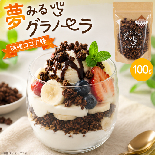 グラノーラ 夢みるグラノーラ 味噌ココア味 100g