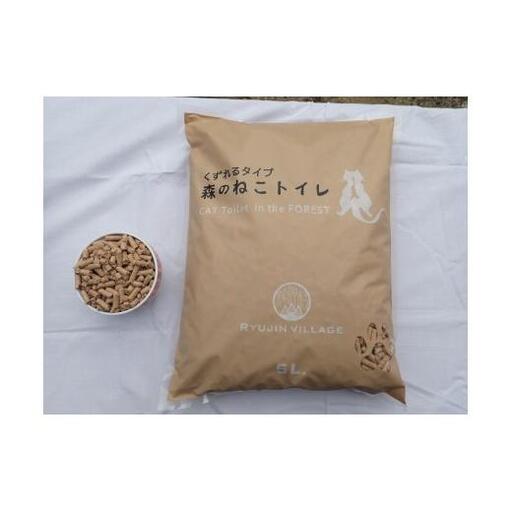 N308 森のねこトイレ　くずれるタイプ　５Ｌ×６袋