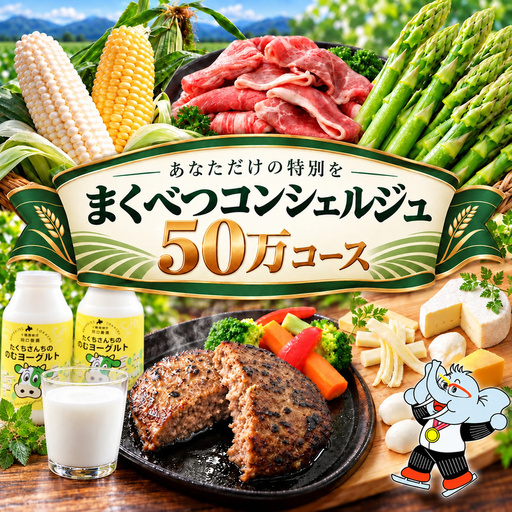 [幕別を知り尽くす]あなただけの特別を まくべつコンシェルジュ 返礼品おまかせ 50万コース [ 幕別町役場 定期便 ギフト 贈答 おまかせ おすすめ グルメ よつ葉 豚肉 ハンバーグ 詰め合わせ 観光 パークゴルフ 温泉 気球 体験 ]
