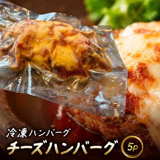 冷凍ハンバーグ　チーズハンバーグ　5P MBBR006