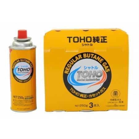 トーホーカセットボンベ　シャトル　36本(3本パック×12)【配送不可地域：離島・沖縄県】【1758552】
