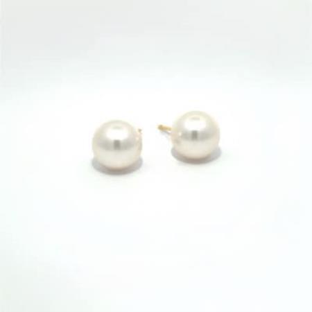 アコヤ真珠 スタッドピアス 7.5mm[配送不可地域:離島・沖縄県]
