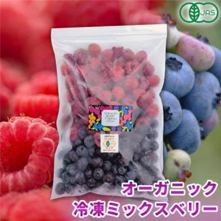 有機JAS認証 冷凍ミックスベリー4.5kg(500g×9袋)【北海道十勝産】【配送不可地域：離島】【1743627】