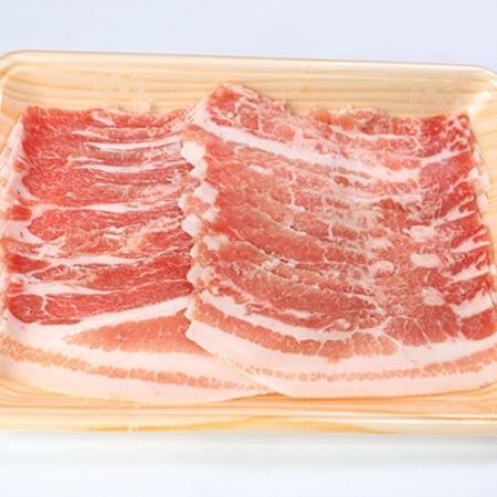 鹿児島産豚バラスライス1kg(枕崎市) AB901[配送不可地域:離島]
